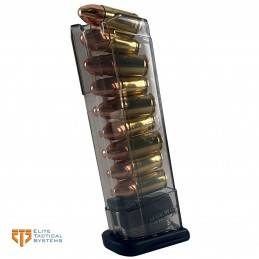Zásobník průhledný ETS pro Glock 43, 9 nábojů